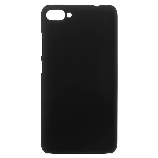 Asus Zenfone 4 Max / 4 Max Pro / 4 Max Plus  Hülle - Gummiertes Case aus Hartplastik - schwarz