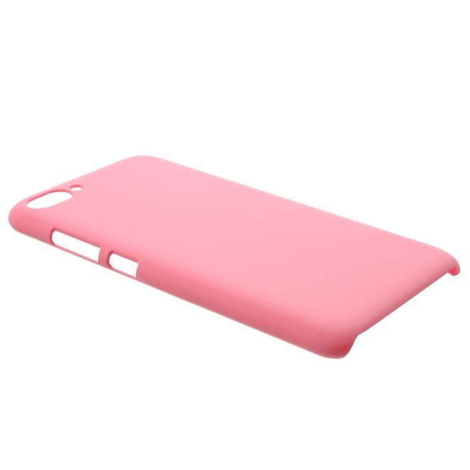Asus Zenfone 4 Max / 4 Max Pro / 4 Max Plus  Hülle - Gummiertes Case aus Hartplastik - pink