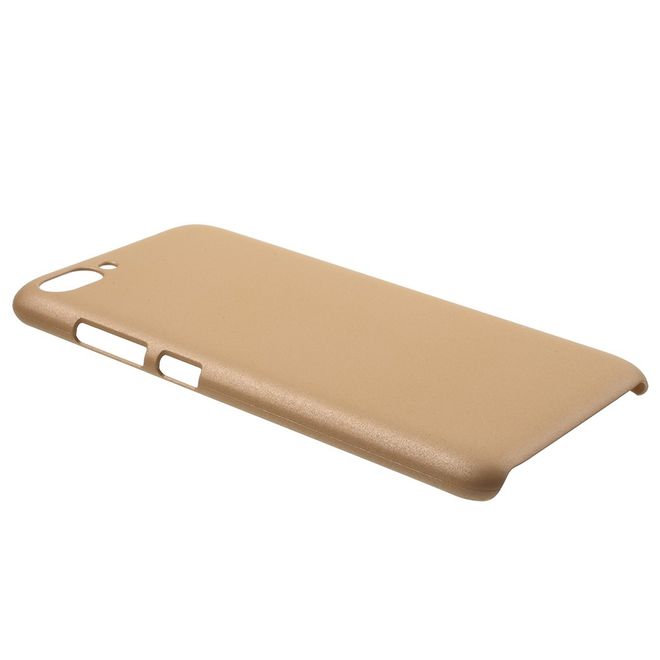 Asus Zenfone 4 Max / 4 Max Pro / 4 Max Plus  Hülle - Gummiertes Case aus Hartplastik - gold