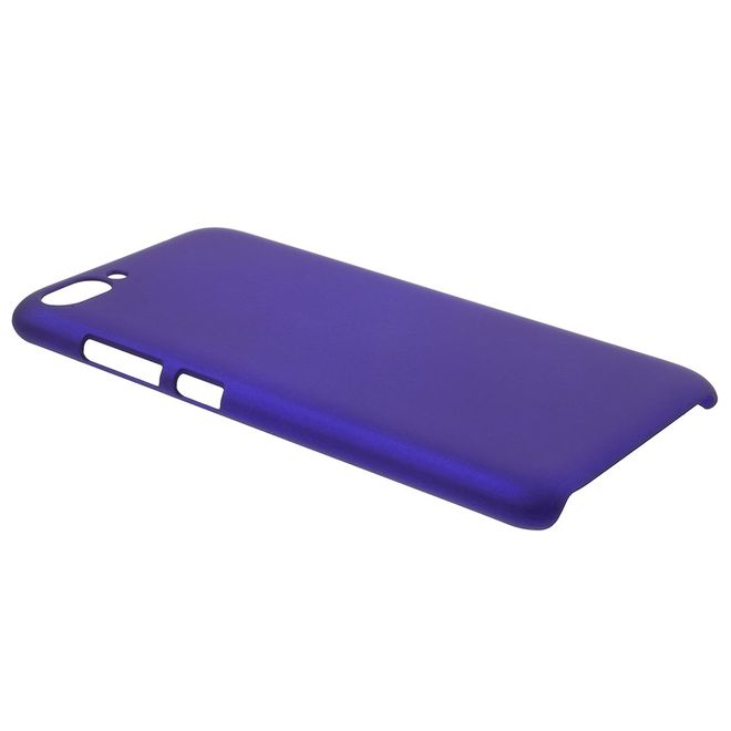 Asus Zenfone 4 Max / 4 Max Pro / 4 Max Plus  Hülle - Gummiertes Case aus Hartplastik - dunkelblau