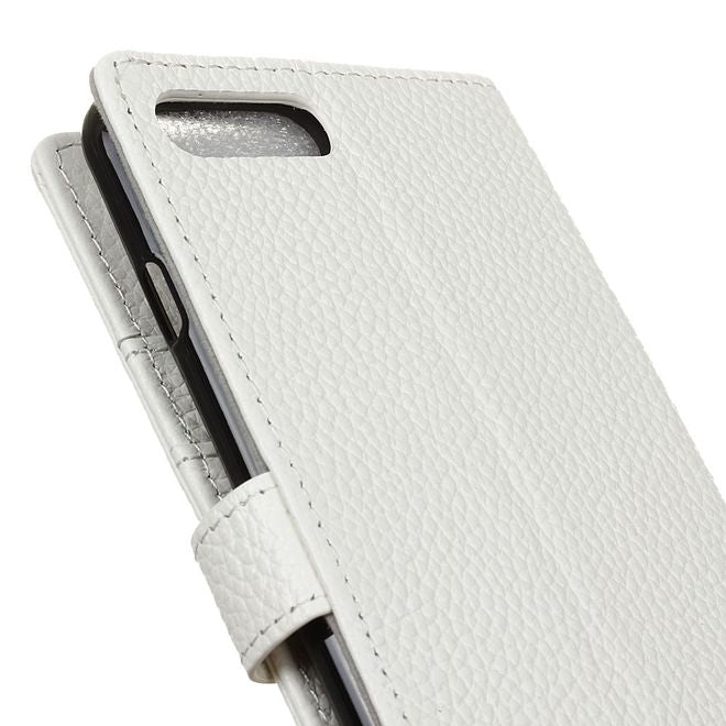 Asus Zenfone 4 Max / 4 Max Pro / 4 Max Plus  Hülle - Case aus Echtleder - weiss
