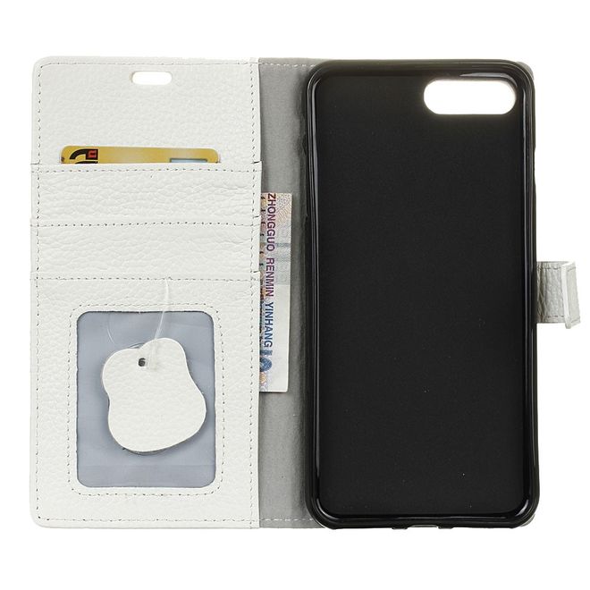 Asus Zenfone 4 Max / 4 Max Pro / 4 Max Plus  Hülle - Case aus Echtleder - weiss