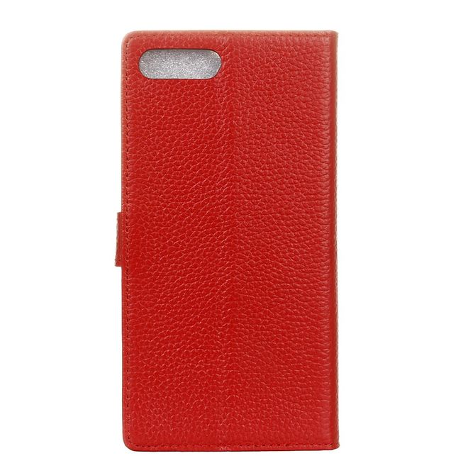 Asus Zenfone 4 Max / 4 Max Pro / 4 Max Plus  Hülle - Case aus Echtleder - rot