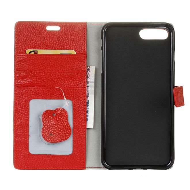Asus Zenfone 4 Max / 4 Max Pro / 4 Max Plus  Hülle - Case aus Echtleder - rot
