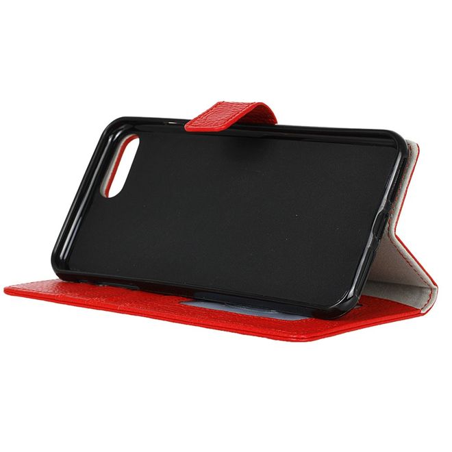 Asus Zenfone 4 Max / 4 Max Pro / 4 Max Plus  Hülle - Case aus Echtleder - rot