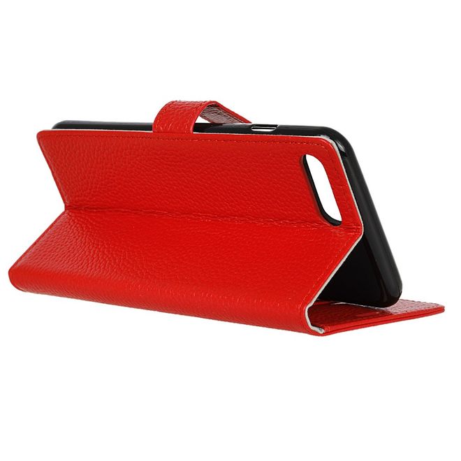 Asus Zenfone 4 Max / 4 Max Pro / 4 Max Plus  Hülle - Case aus Echtleder - rot