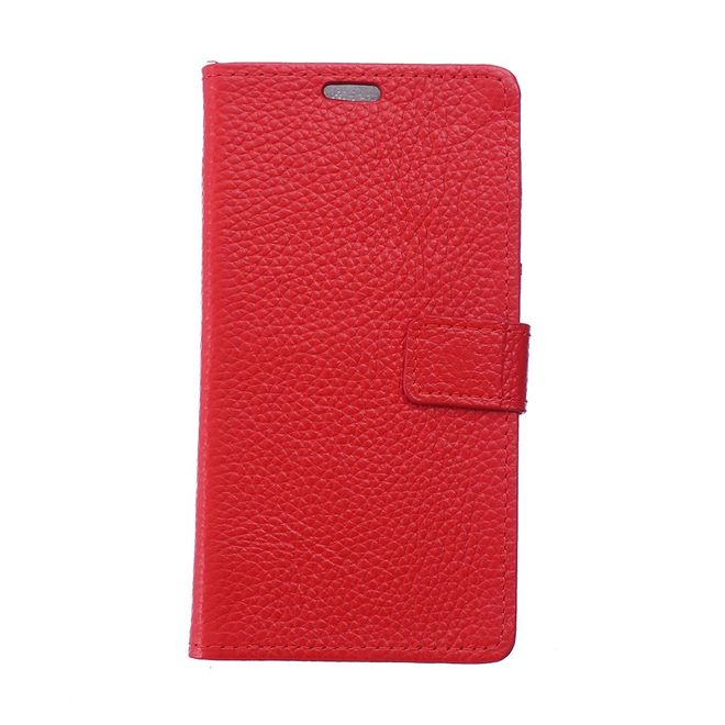 Asus Zenfone 4 Max / 4 Max Pro / 4 Max Plus  Hülle - Case aus Echtleder - rot