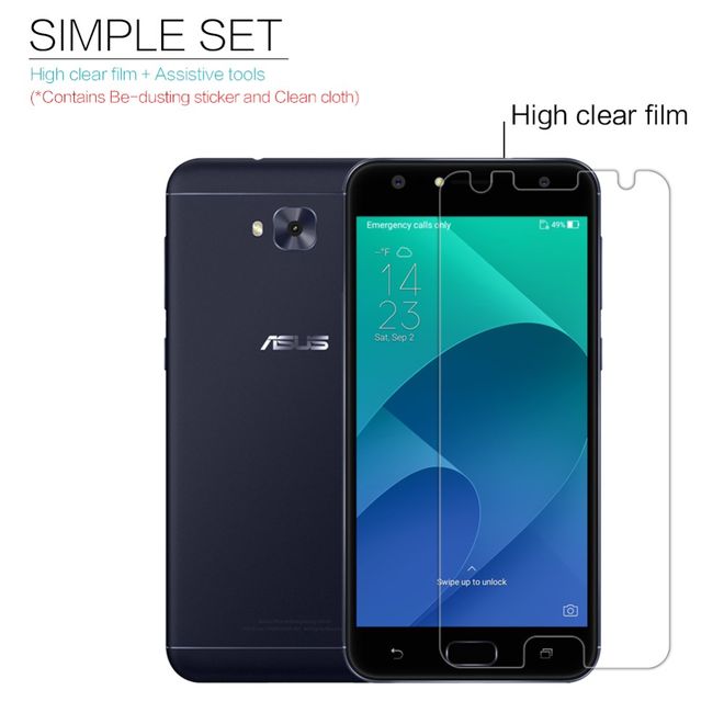 Nillkin - Asus Zenfone 4 Selfie (ZD553KL) Display Schutzfolie - Super Clear Series