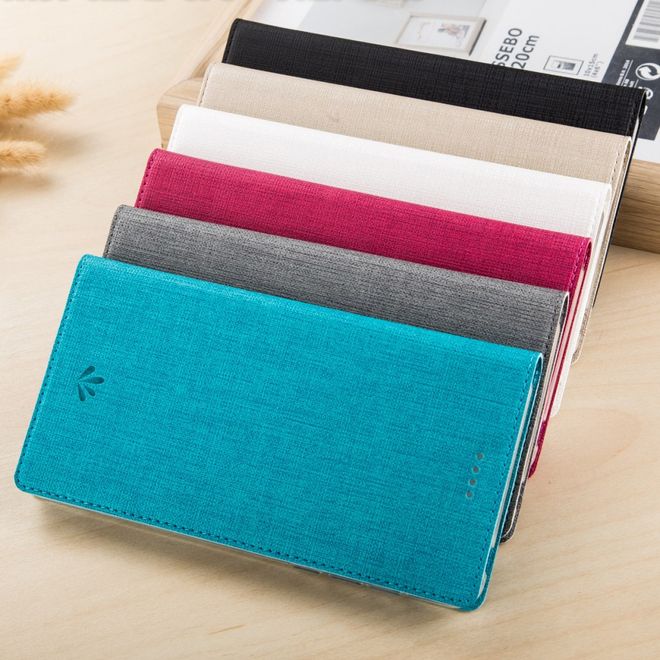 Vili Dmx - Google Pixel 2 XL Handyhülle - Case aus Leder - mit Kreuzmuster - weiss