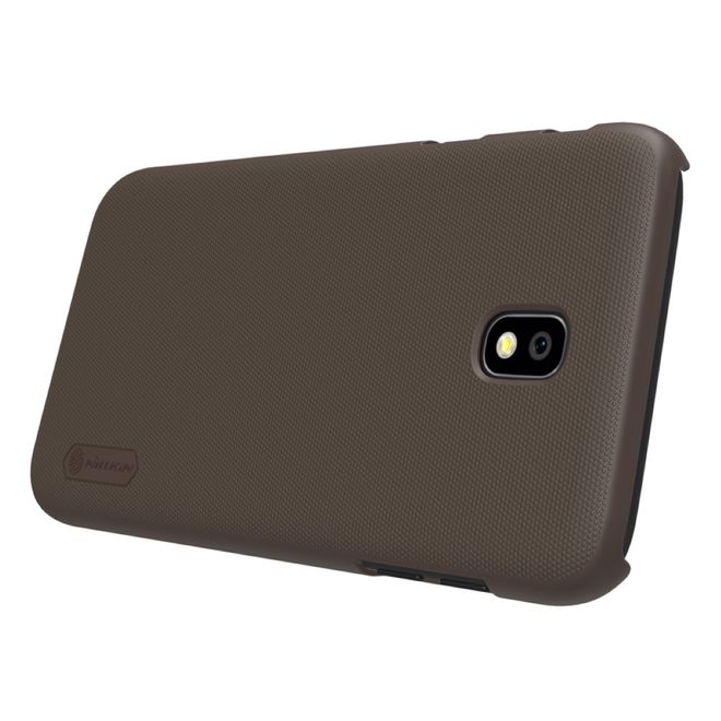 Nillkin - Samsung Galaxy J7 (2017) Hülle - Plastik Case - Super Frosted Shield Series - braun