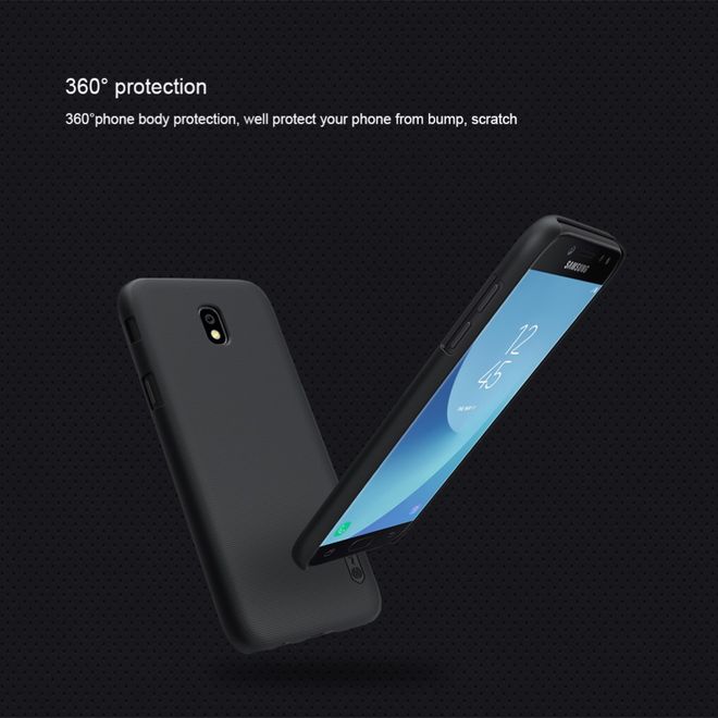 Nillkin - Samsung Galaxy J7 (2017) Hülle - Plastik Case - Super Frosted Shield Series - braun