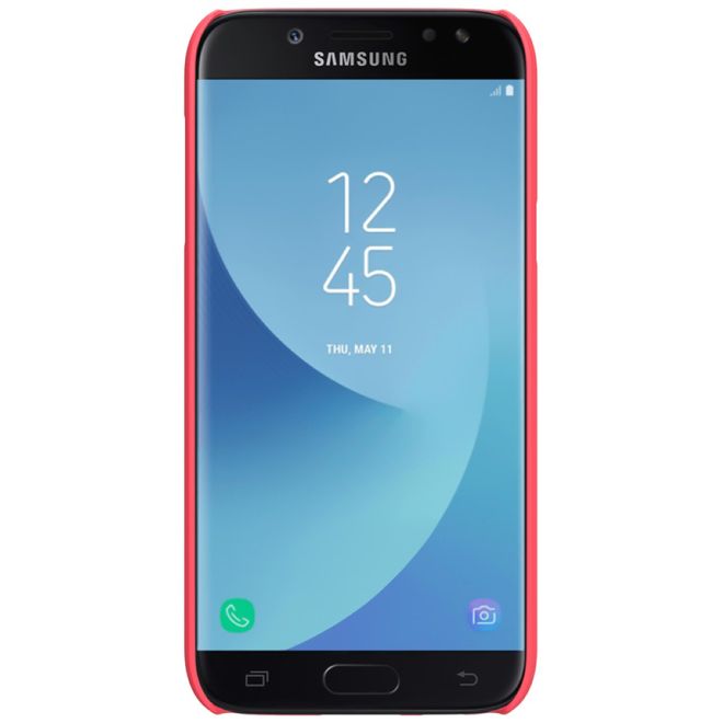 Nillkin - Samsung Galaxy J7 (2017) Hülle - Plastik Case - Super Frosted Shield Series - rot
