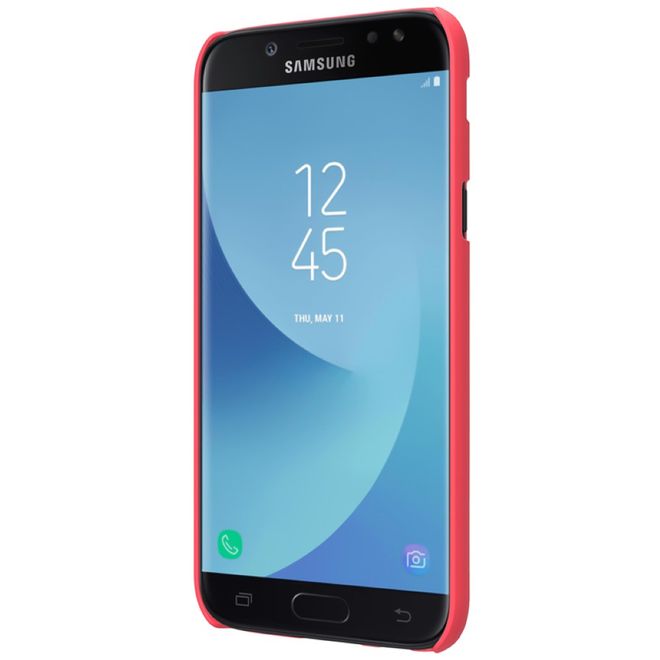 Nillkin - Samsung Galaxy J7 (2017) Hülle - Plastik Case - Super Frosted Shield Series - rot