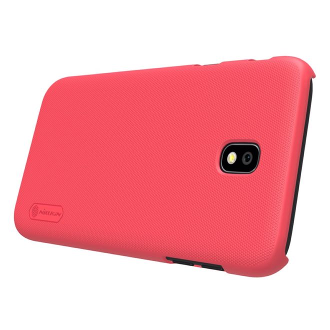 Nillkin - Samsung Galaxy J7 (2017) Hülle - Plastik Case - Super Frosted Shield Series - rot