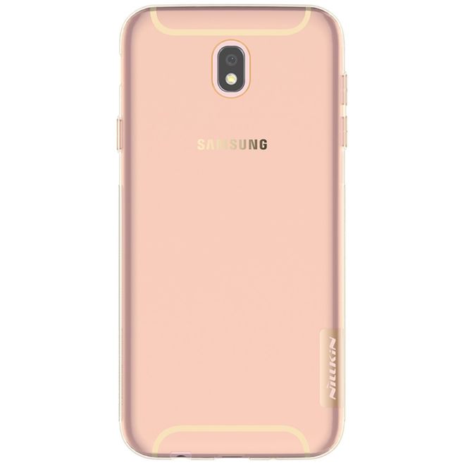 Nillkin - Samsung Galaxy J7 (2017) Hülle - TPU Soft Case - Nature Soft Series - braun