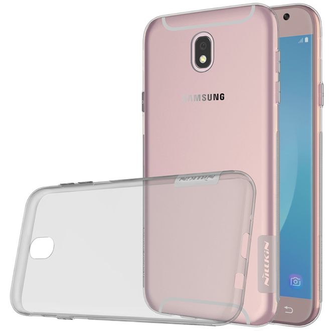 Nillkin - Samsung Galaxy J7 (2017) Hülle - TPU Soft Case - Nature Soft Series - grau