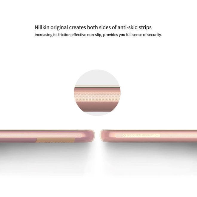 Nillkin - Samsung Galaxy J7 (2017) Hülle - TPU Soft Case - Nature Soft Series - grau