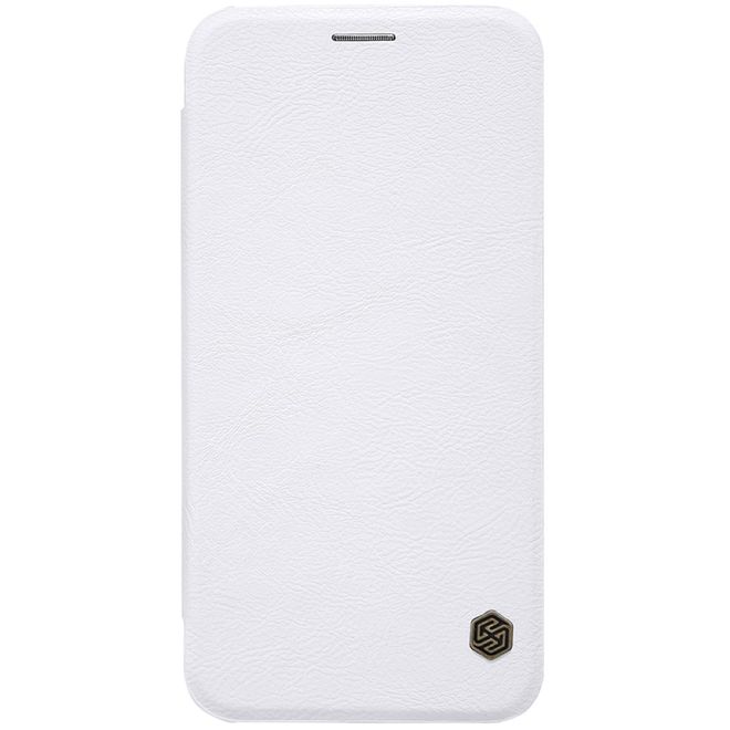 Nillkin - Samsung Galaxy J7 (2017) Hülle - Leder Book Case - Qin Series - weiss