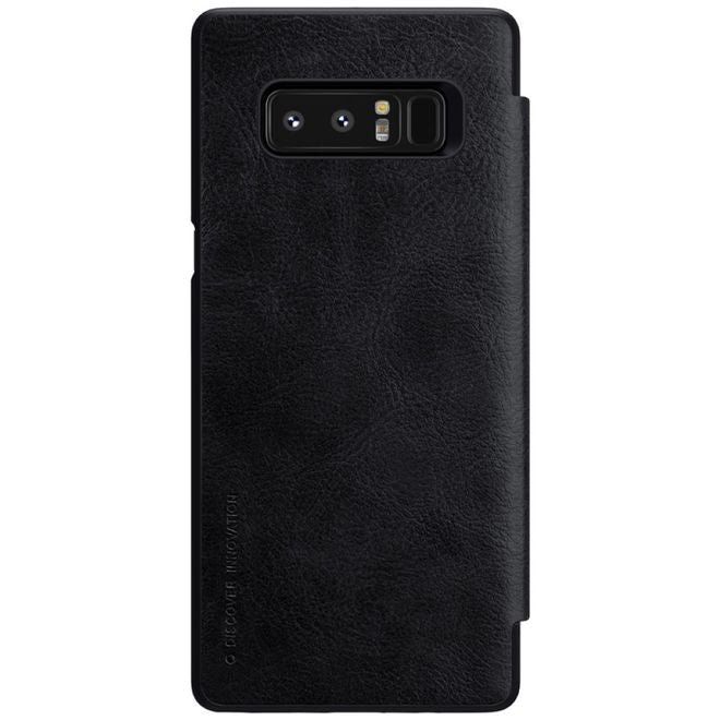 Nillkin - Samsung Galaxy Note 8 Hülle - Leder Book Case - Qin Series - schwarz
