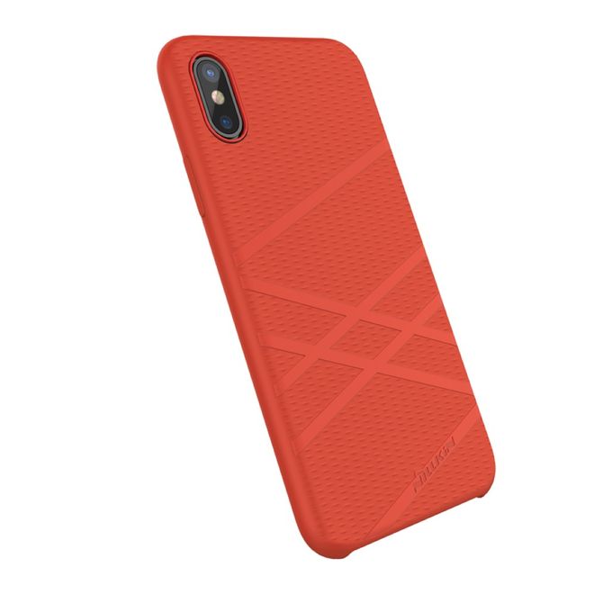 Nillkin - iPhone X Silikon Hülle - Flex Case Series - rot