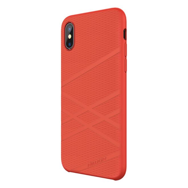 Nillkin - iPhone X Silikon Hülle - Flex Case Series - rot