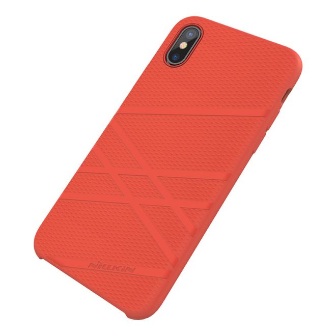 Nillkin - iPhone X Silikon Hülle - Flex Case Series - rot