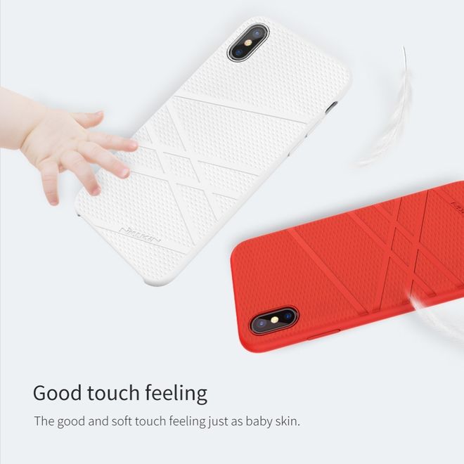Nillkin - iPhone X Silikon Hülle - Flex Case Series - weiss