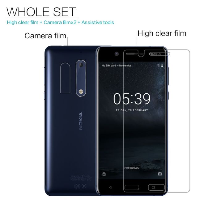 Nillkin - Nokia 5 Schutzfolie - Super Clear Series