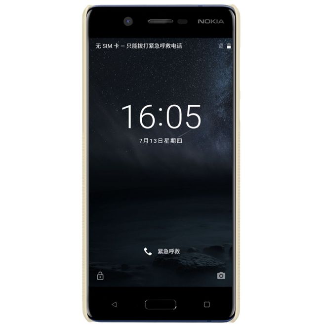 Nillkin - Nokia 5 Hülle - Plastik Case - Super Frosted Shield Series - gold