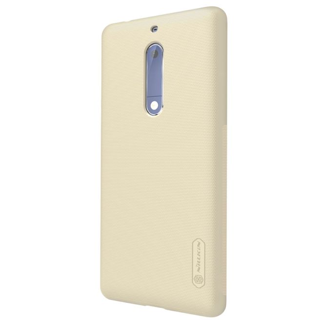 Nillkin - Nokia 5 Hülle - Plastik Case - Super Frosted Shield Series - gold
