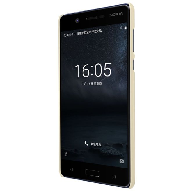 Nillkin - Nokia 5 Hülle - Plastik Case - Super Frosted Shield Series - gold