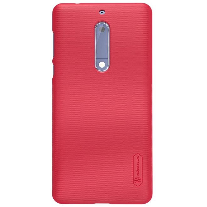 Nillkin - Nokia 5 Hülle - Plastik Case - Super Frosted Shield Series - rot