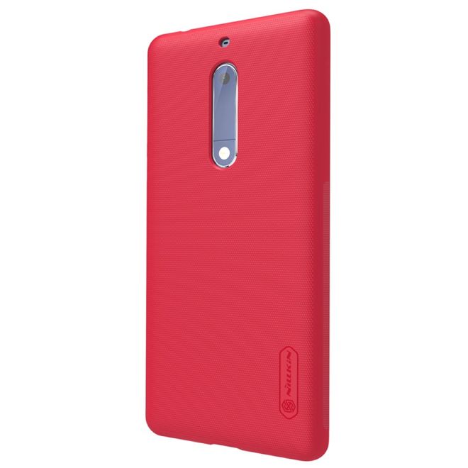 Nillkin - Nokia 5 Hülle - Plastik Case - Super Frosted Shield Series - rot
