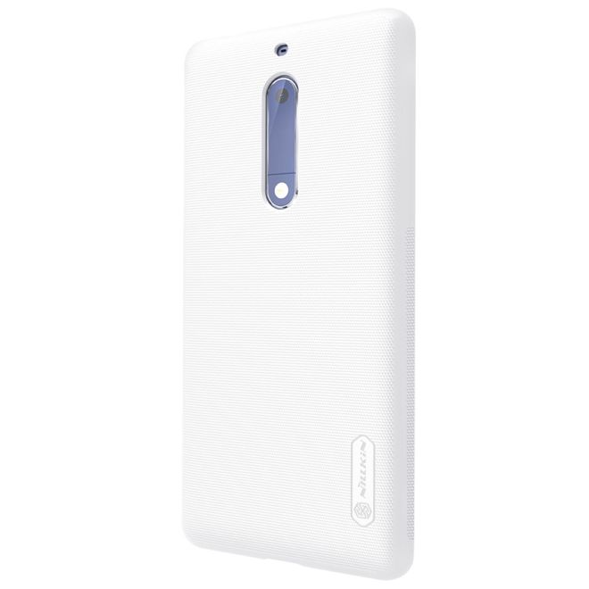 Nillkin - Nokia 5 Hülle - Plastik Case - Super Frosted Shield Series - weiss