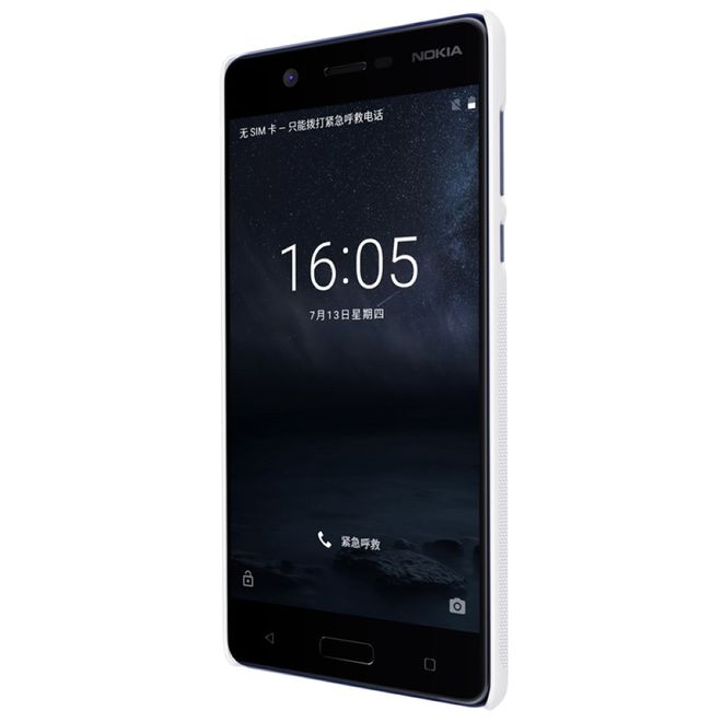 Nillkin - Nokia 5 Hülle - Plastik Case - Super Frosted Shield Series - weiss