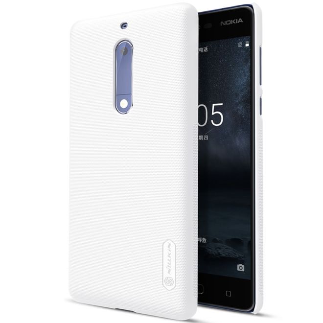Nillkin - Nokia 5 Hülle - Plastik Case - Super Frosted Shield Series - weiss
