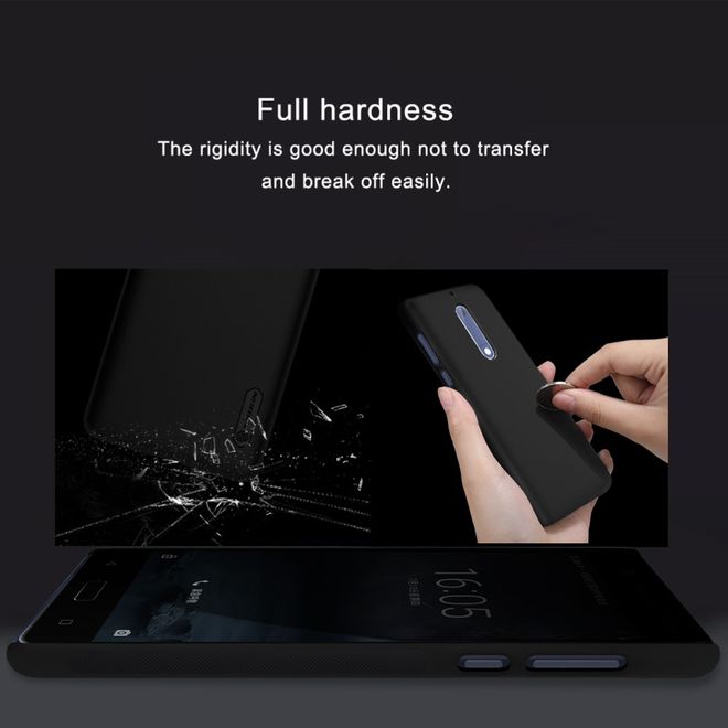 Nillkin - Nokia 5 Hülle - Plastik Case - Super Frosted Shield Series - weiss