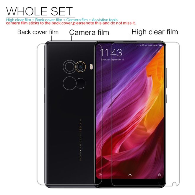 Nillkin - Xiaomi Mi Mix 2 Schutzfolie - Super Clear Series