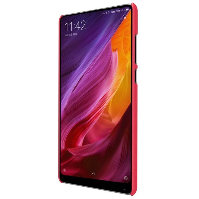 Nillkin - Xiaomi Mi Mix 2 Hülle - Plastik Case - Super Frosted Shield Series - rot