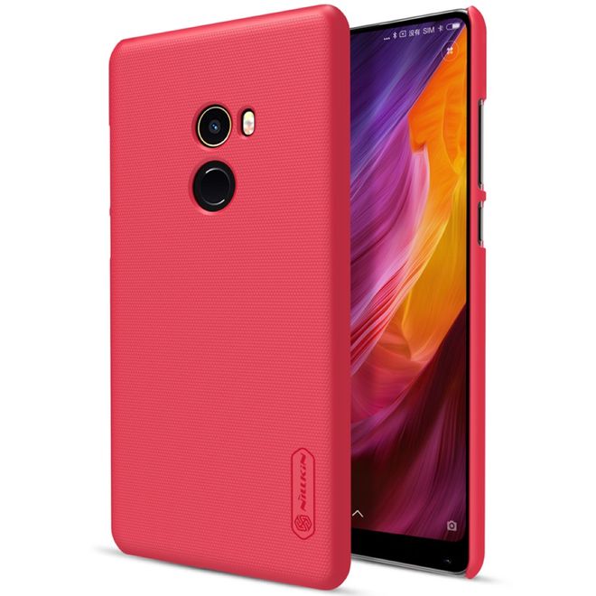 Nillkin - Xiaomi Mi Mix 2 Hülle - Plastik Case - Super Frosted Shield Series - rot