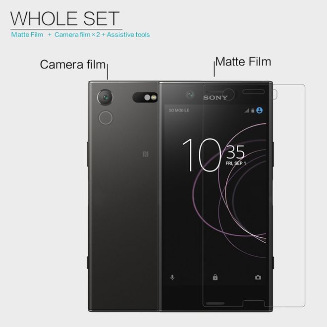 Nillkin - Sony Xperia XZ1 Compact Display Schutzfolie - Matt Anti-Glare - Matte Series