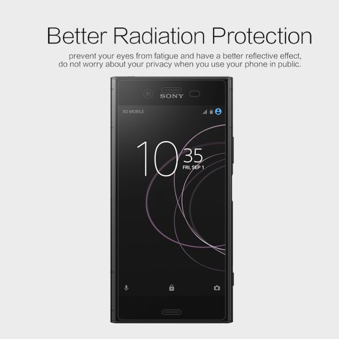 Nillkin - Sony Xperia XZ1 Display Schutzfolie - Matt Anti-Glare - Matte Series