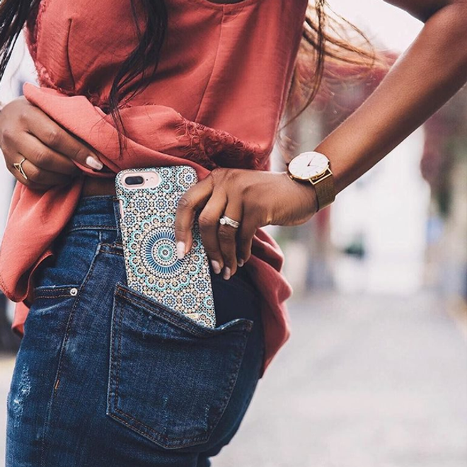 iDeal of Sweden - iPhone 8 Plus / 7 Plus Hülle - Printed Case - Moroccan Zellige