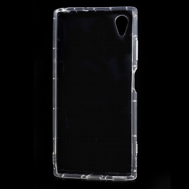 Sony Xperia XA1 Plus Handy Case - Hülle aus elastischem TPU Plastik - transparent