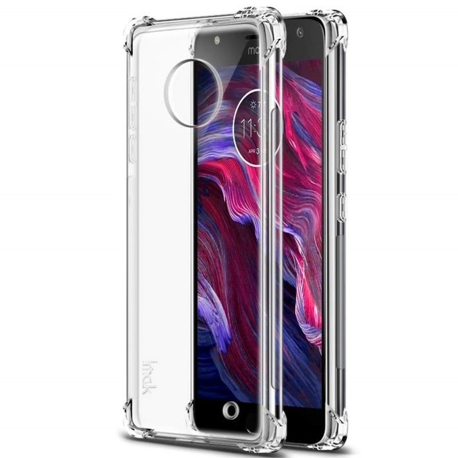 Imak - Motorola Moto X4 Handyhülle - TPU Soft Case - sanft - mit Schutzglas - transparent