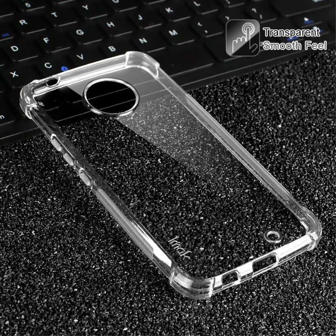 Imak - Motorola Moto X4 Handyhülle - TPU Soft Case - sanft - mit Schutzglas - transparent