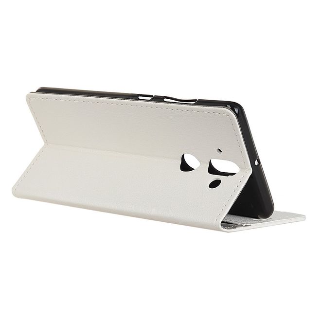 Nokia 8 Sirocco Handyhülle - Case aus Leder - mit Standfunktion - weiss