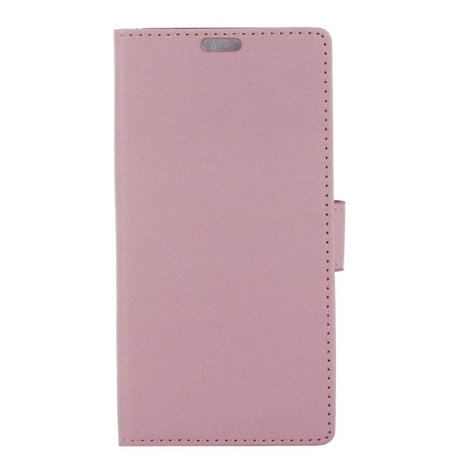 Nokia 8 Sirocco Handyhülle - Case aus Leder - mit Standfunktion - pink