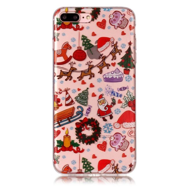 iPhone 8 Plus / 7 Plus Phone Case - Plastic Case - Various Christmas Designs