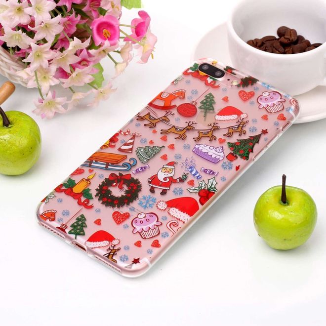 iPhone 8 Plus / 7 Plus Phone Case - Plastic Case - Various Christmas Designs